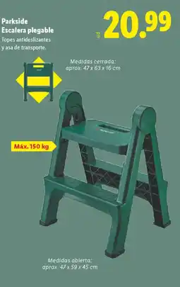 Lidl PARKSIDE Escalera plegable oferta