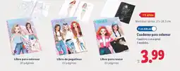Lidl Cuaderno para colorear oferta