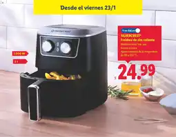 Lidl SILVERCREST Freidora de aire caliente oferta