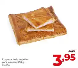 Alimerka Empanada de hojaldre york y queso oferta