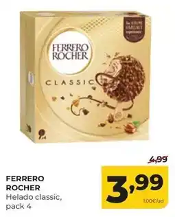 Alimerka Ferrero rocher - helado classic oferta