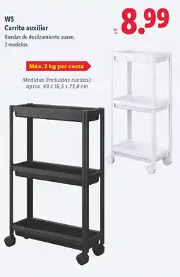 Lidl W5 Carrito auxiliar oferta