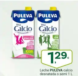 Supermercados Dani PULEVA Leche calcio desnatada o semi oferta