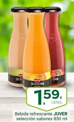 Supermercados Dani JUVER Bebida refrescante selección sabores oferta