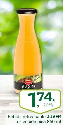 Supermercados Dani JUVER Bebida refrescante selección piña oferta