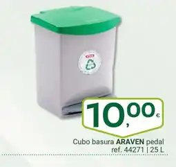 Supermercados Dani ARAVEN Cubo basura pdal oferta