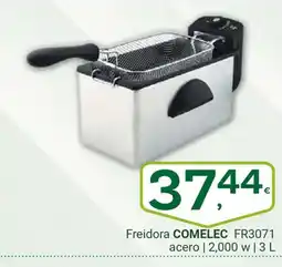 Supermercados Dani COMELEC Freidora FR3071 acero oferta