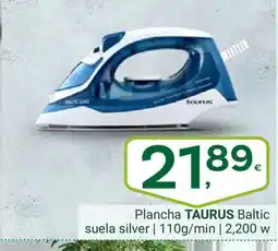 Supermercados Dani TAURUS Plancha Baltic suela silver | 110g/min | 2,200 w oferta
