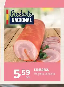 Coviran FAMADESA Magreta adobada oferta