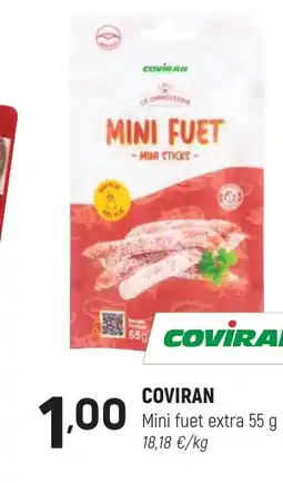 Coviran COVIRAN Mini fuet extra oferta