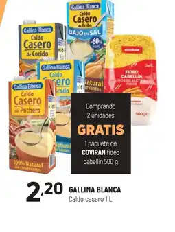 Coviran GALLINA BLANCA Caldo casero oferta