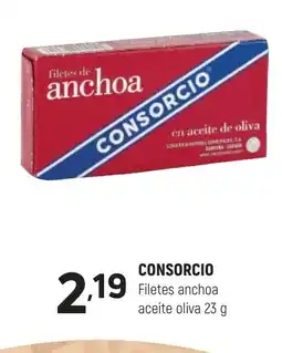 Coviran CONSORCIO Filetes anchoa aceite oliva oferta
