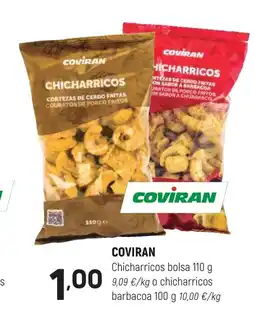 Coviran COVİRAN Chicharricos bolsa o chicharricos barbacoa oferta