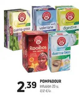 Coviran POMPADOUR Infusión oferta