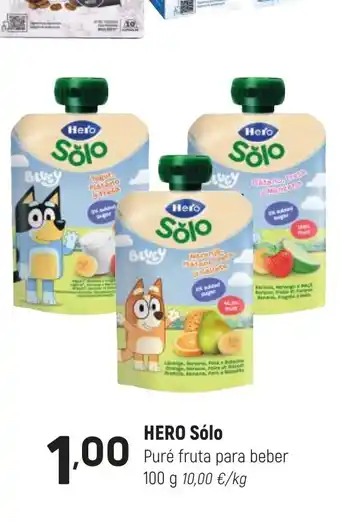 HERO Sólo Puré fruta para beber