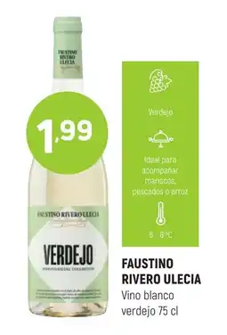 Coviran FAUSTINO RIVERO ULECIA Vino blanco verdejo oferta
