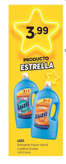 LUZIL Detergente frescor natural o sublime 53 dosis