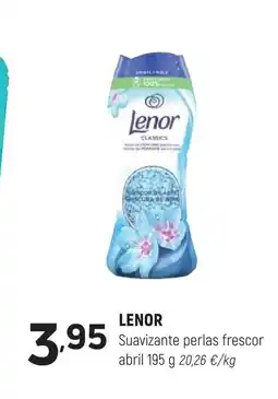 Coviran LENOR Suavizante perlas frescor abril oferta