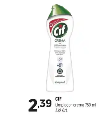 Coviran CIF Limpiador crema oferta