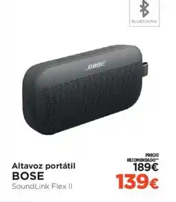 El Corte Inglés BOSE Altavoz portátil oferta
