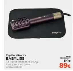 El Corte Inglés BABYLISS Cepillo alisador oferta