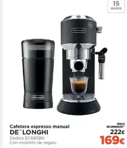 El Corte Inglés DE'LONGHI Cafetera espresso manual oferta