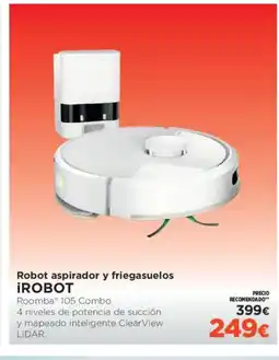 El Corte Inglés IROBOT Robot aspirador y friegasuelos oferta