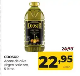 Alimerka COOSUR Aceite de oliva virgen serie oro oferta