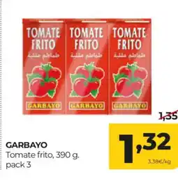 Alimerka GARBAYO Tomate frito oferta