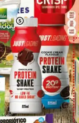 Alimerka JUST LOADING Batido de proteína sabor cookies o chocolate oferta