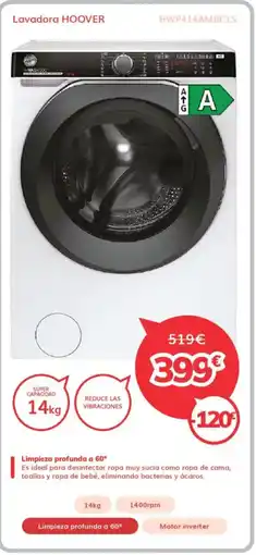Mi electro HOOVER Lavadora oferta