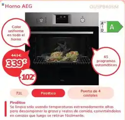 Mi electro AEG Horno oferta