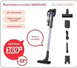 Mi electro SAMSUNG Aspiradora escoba oferta