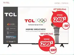 Mi electro TCL Tv oferta