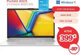 Mi electro ASUS Portátil E1504GA-BQ832W oferta