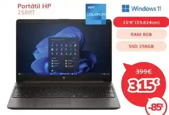 HP Portátil 250RT