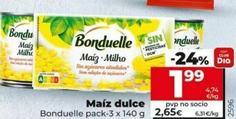 Dia Maíz dulce bonduelle oferta