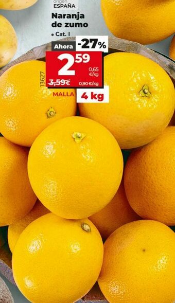 Dia Naranjas de zumo oferta