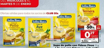 Sopa gallina blanca