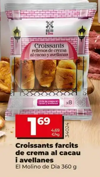 Dia Croissants rellenos oferta