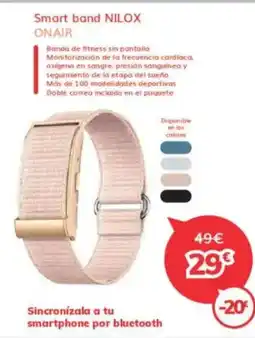 Mi electro NILOX Smart band onair oferta