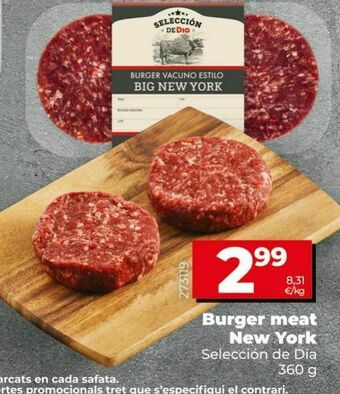 Dia Hamburguesas de vacuno oferta