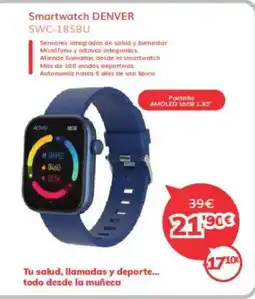 Mi electro DENVER Smartwatch SWC-185BU oferta
