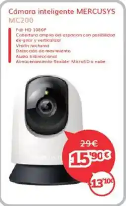 Mi electro MERCUSYS Cámara inteligente MC200 oferta