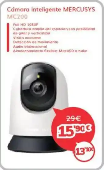 Mi electro MERCUSYS Cámara inteligente MC200 oferta