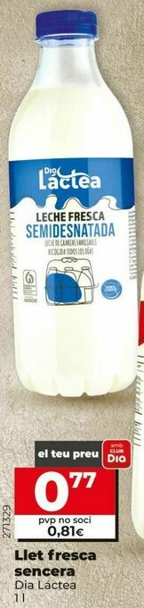 Dia Leche fresca oferta