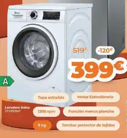 Pascual Martí BALAY Lavadora 3TS993BP oferta