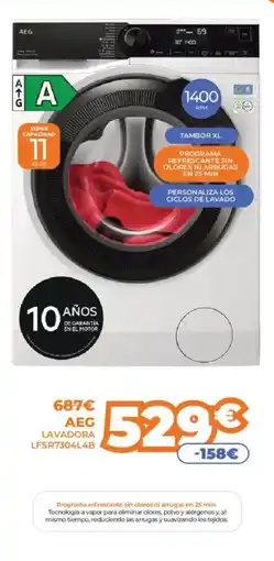 Pascual Martí AEG Lavadora lfsr7304l4b oferta