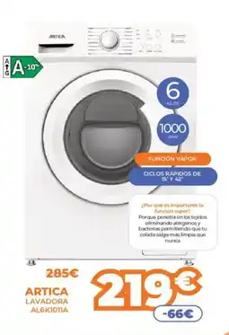 Pascual Martí ARTICA Lavadora al6k1011a oferta
