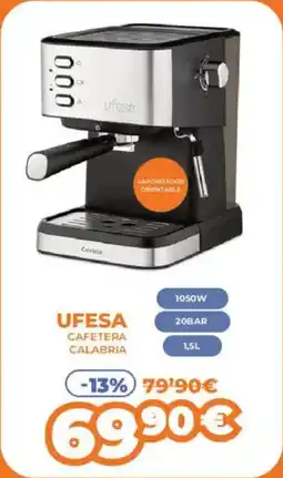 Pascual Martí UFESA Cafetera calabria oferta